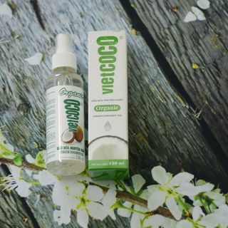 Dầu Dừa Nguyên Chất VietCoco 130ml Mỹ Phẩm Dạng Xịt