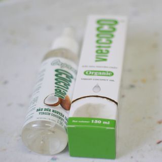 Dầu Dừa Nguyên Chất VietCoco 130ml Mỹ Phẩm Dạng Xịt