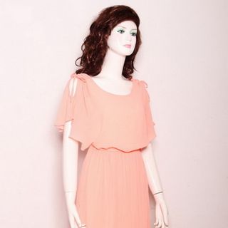 Đầm Xếp Ly Cổ Dún
