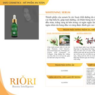Riori Whitening Serum 10ml