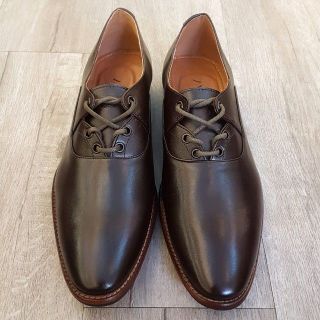 Giày Oxford Hansamu - HI 3 lỗ viền chỉ
