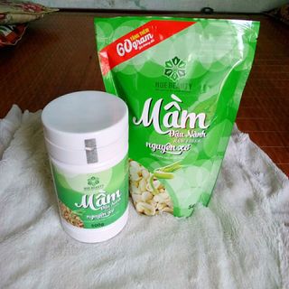 Mầm đậu nành nguyên xơ Huệ beauty