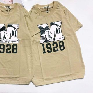 ÁO THUN NAM NỮ IN M MICKEY 1928 giá sỉ