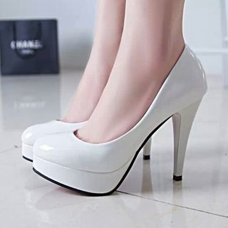 Giày cao gót bít chân thời thượng cho chân nang thêm dài-160 - 96160