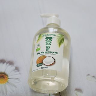 Dầu Dừa Nguyên Chất Mỹ Phẩm VietCoco 500ml Vòi Xịt