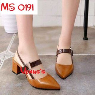 MS 0191 GIÀY SANDAL BÍT MŨI - GIÀY BIGSIZE