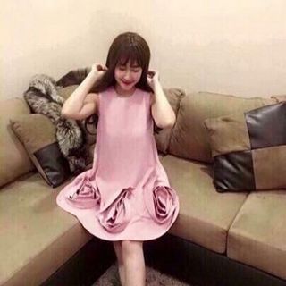 Đầm 3 Hoa Hồng MS 108