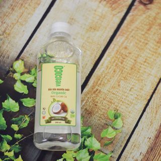 Dầu Dừa Nguyên Chất Vietcoco Chai Pet 500ml Thực Phẩm