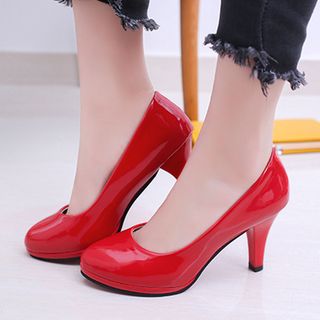 Giày cao gót 7cm dáng chuẩn văn phòng cho nàng thêm điệu đà - 182 - 96182
