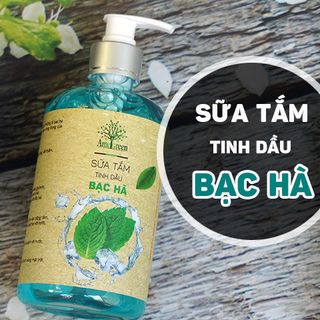 Sữa Tắm Tinh Dầu Bạc Hà Amegreen 600ml