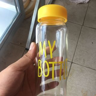 Bình thuỷ tinh My Bottle in chữ nhiều màu
