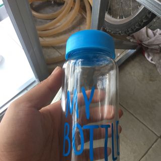 Bình thuỷ tinh My Bottle in chữ nhiều màu
