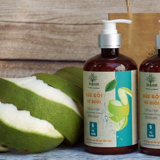 Dầu Gội Đặc Trị Rụng Tóc Vỏ Bưởi Amegreen 600ml