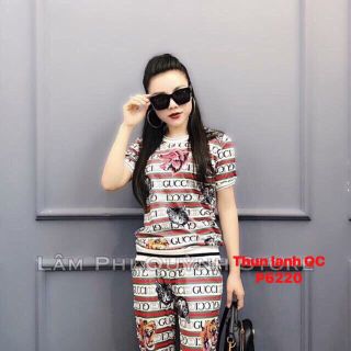 BỘ MẶC NHÀ HỌA TIẾT