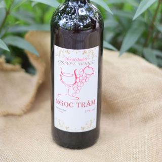 Vang Nho Phan Rang Ngọc Trâm Nguyên Chất 100