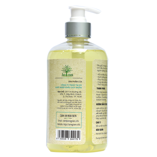 Dầu Gội Trị Rụng Tóc Vỏ Bưởi Amegreen Thông dụng 600ml Phù Hợp Phụ Nữ Mang Thai và Sau Sinh