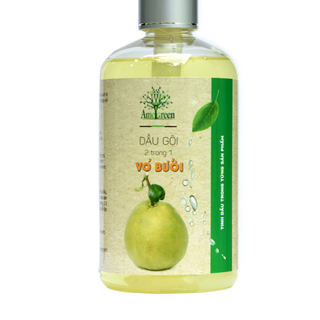 Dầu Gội Trị Rụng Tóc Vỏ Bưởi Amegreen Thông dụng 600ml Phù Hợp Phụ Nữ Mang Thai và Sau Sinh