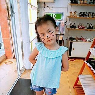 Áo thun cánh tiên bé gái xuất dư