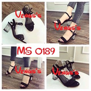 GIÀY SANDAL NỮ BIGSIZE - MS 0189 GIÀY SANDAL GÓT TRONG
