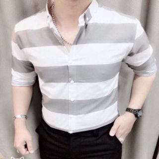 Sơ mi sọc ngang