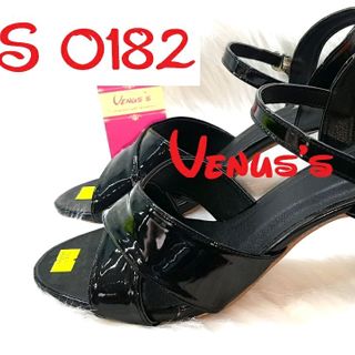 GIÀY SANDAL NỮ BIGSIZE - MS 0182 GIÀY SANDAL TRONG SƠN ĐEN