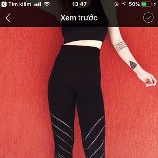 Quần dài đục lỗ 3