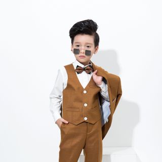 Bộ vest trẻ em bé trai xuất Hàn BV13