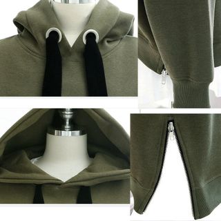 Áo khoác hoodie nữ tay dài chất liệu siêu cá tính 122 - 90122