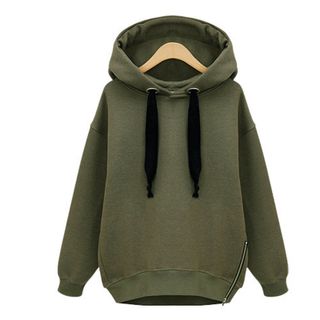 Áo khoác hoodie nữ tay dài chất liệu siêu cá tính 122 - 90122
