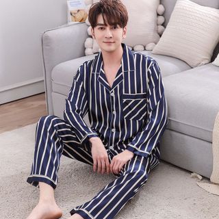 Đồ bộ mặc nhà chất liệu mềm mại thoải máy sang chảnh-207 - 88207-nam