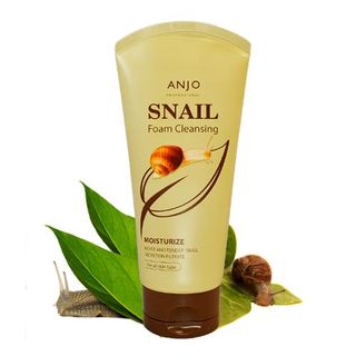SỮA RỬA MẶT DƯỠNG ẨM TỪ ỐC SÊN ANJO SNAIL FOAM CLEANSING 150ML