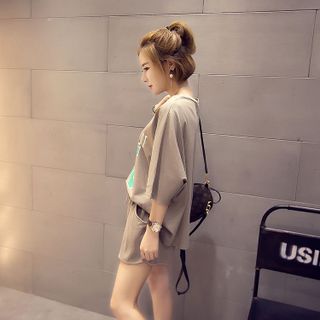 Set quần áo thời trang nữ cực kỳ dễ thương thoáng mát 121 - 88121