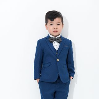 Bộ vest trẻ em bé trai xuất Hàn BV03