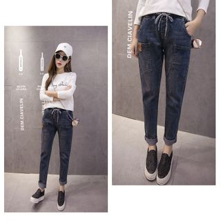Quần baggy nữ lưng chun dễ dàng phối đồ 112 - 91112