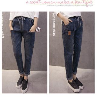 Quần baggy nữ lưng chun dễ dàng phối đồ 112 - 91112