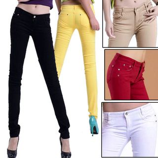 Quần kaki dáng chuẩn co giản thoải mái cho nàng tự tin dạo phố - 108 - 91108