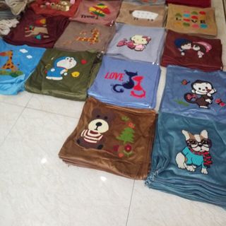 vỏ tụa nỉ nhung/ thô mềm