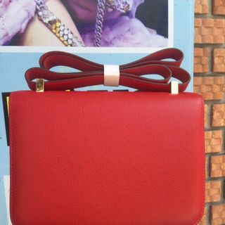 TÚI SUPER HÉRMES CONTANCE khóa bạc ảnh thật