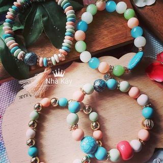 Nhà Cây - Vòng tay phong cách bohemian cả set 4 dây rời