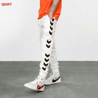 JOGGER NỈ SỌC ĐỨT