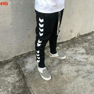 JOGGER NỈ SỌC ĐỨT