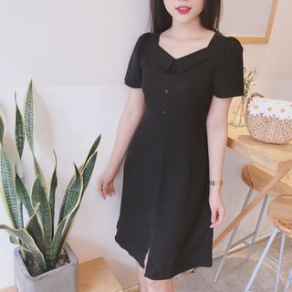 Đầm cổ lá - Gia công và bán sỉ
