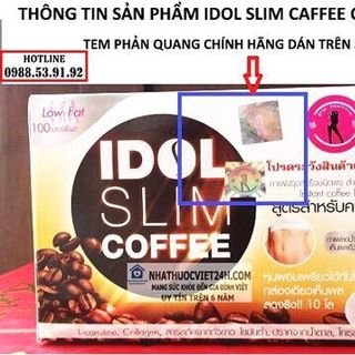 idol slim cafe Thái lan giá sỉ