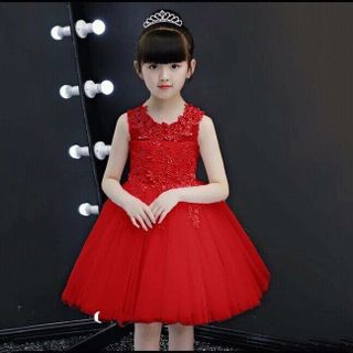 Đầm voan ren rã đô bông rơi xinh xắn