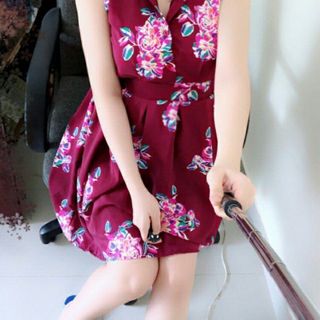 SET ĐẦM HOA KÈM QUẦN