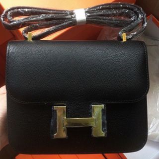 TÚI SUPER HÉRMES CONTANCE khóa bạc ảnh thật