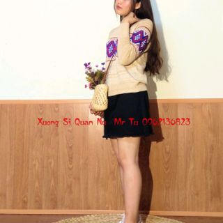 Áo len Quảng Châu thổ cẩm