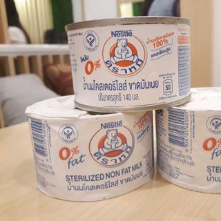 Thùng Sữa Gấu Thái Lan Trắng 0 Fat - Ăn kiêng Giảm Cân
