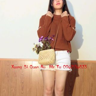 Áo len Quảng Châu rách tay