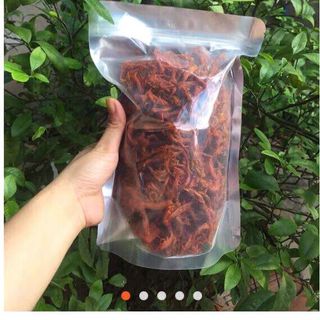 bò khô và khoai lang kén
